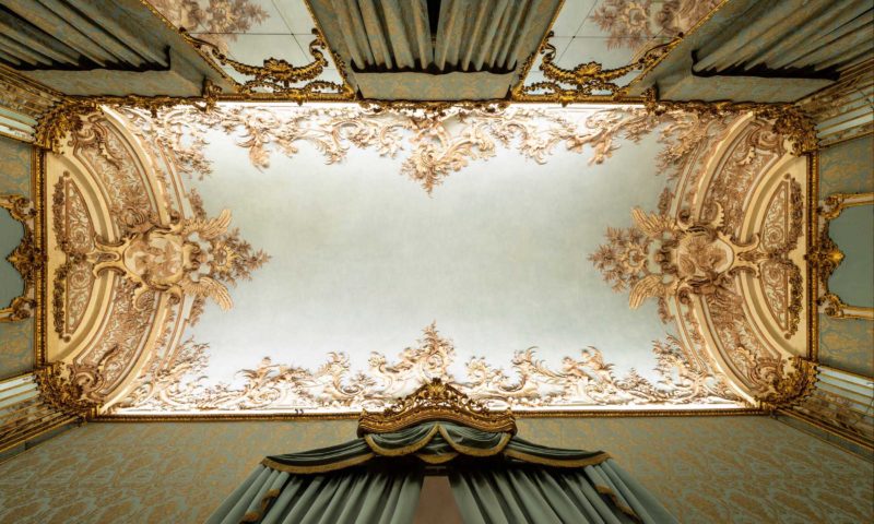 Sala dell&rsquo;Alcova. Palazzo Chiablese. Turin, Italy