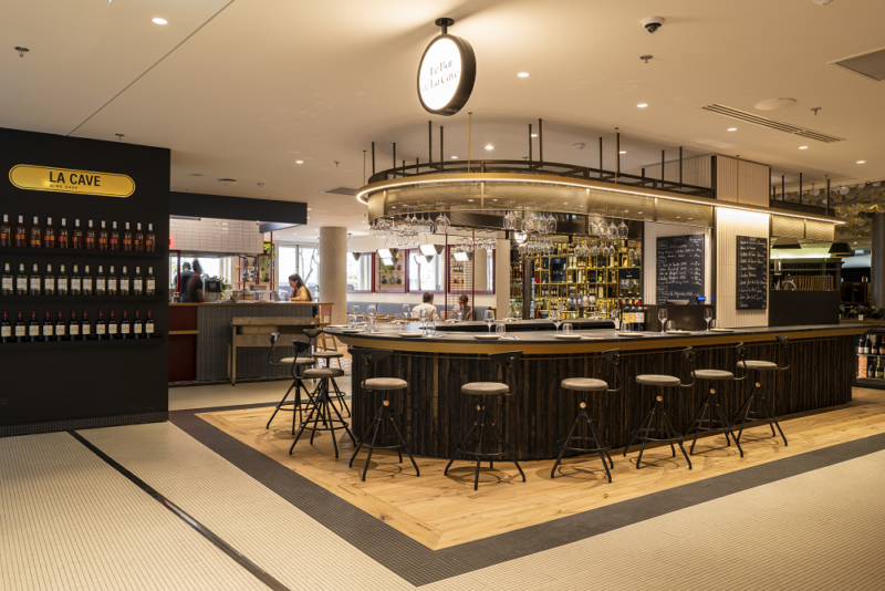 La Cave – Galerie Lafayette Haussmann. Paris, France