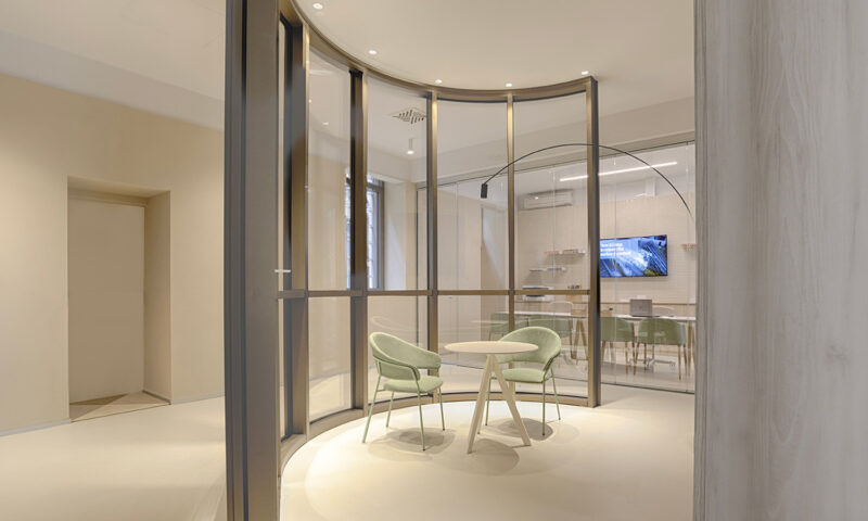 Domal showroom. Milan, Italy