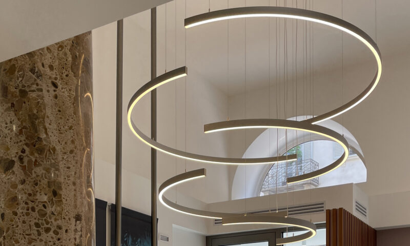 Luxury Boutique Officina Bernardi. Milan, Italy