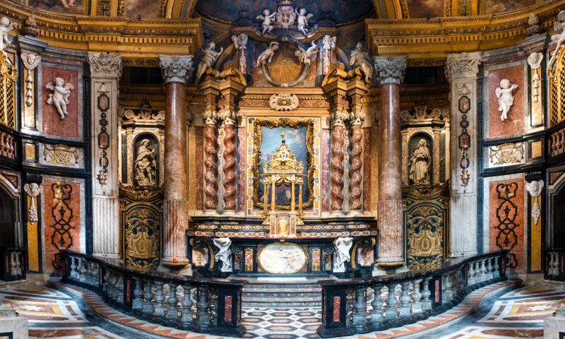 Real Chiesa di San Lorenzo. Turin, Italy
