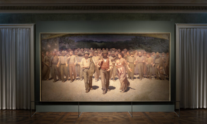 “I Capolavori. Pellizza da Volpedo” exhibition. Milan, Italy